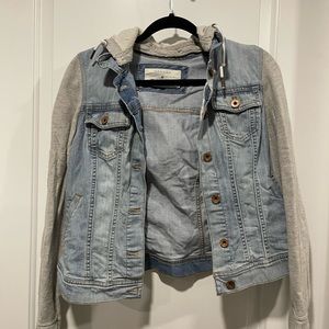 Hooded Jean Jacket
